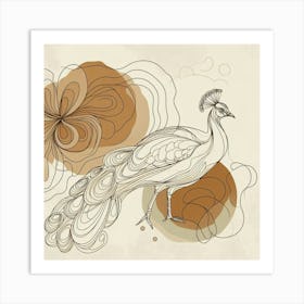 Peacock 6 Art Print