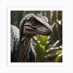 Velociraptor Art Print