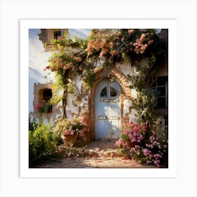 Doorway To The Garden Art Print