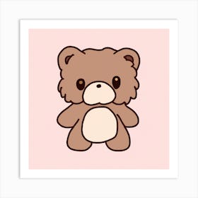 Cute Bear Art Print