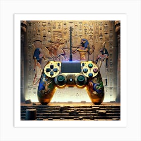 Egyptian Gaming Console 1 Art Print