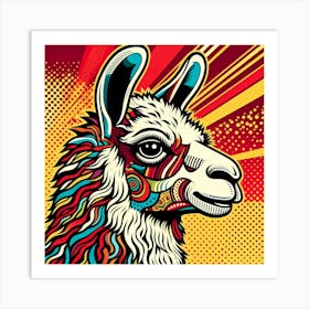 Llama 3 Art Print