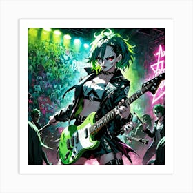 Rocker Joker Art Print