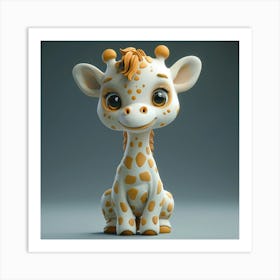 Giraffe 88 Art Print