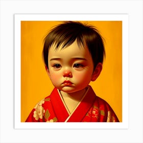 Asian Child 1 Art Print