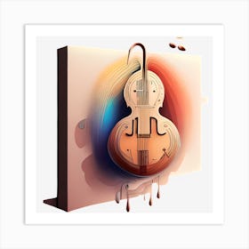 Acoustic Guitar Art Print