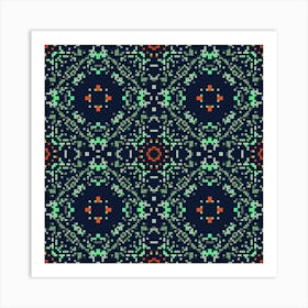 traditional mosaic 2 Art Print