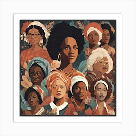 African American Women Art Print