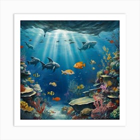 Under The Sea Art Print