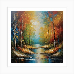 Autumn Forest 2 Art Print