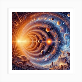 Spiral Galaxy Art Print