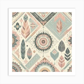 Bohemian Pattern Art Print