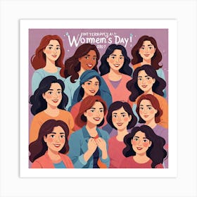 Women'S Day Art Print