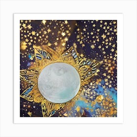 Moonscape Art Print