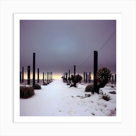 California Desert Art Print