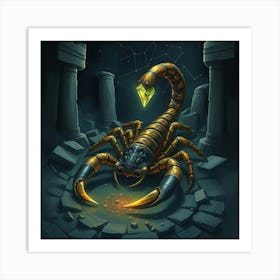 Scorpion 45 Art Print