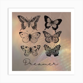 Butterfly Dreamer Art Print Art Print