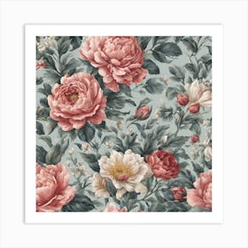 Peonies Art Print