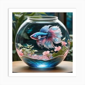 Fish in a Bowl Art Print