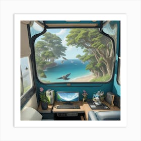 Rv Interior Art Print