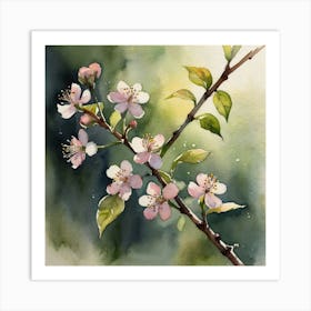 Cherry Blossoms 19 Art Print