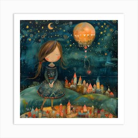 Storybook Wanderlust Art Print