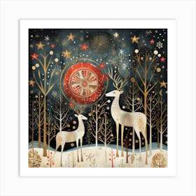 Laz 88 141 Merry And Bright 165 Art Print