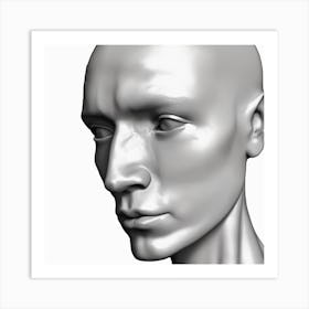 Head Of A Man 5 Art Print