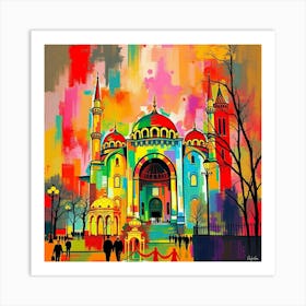 Islamic Mosque 5 Art Print