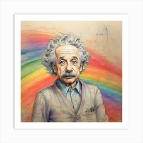 Albert Einstein 1 Art Print