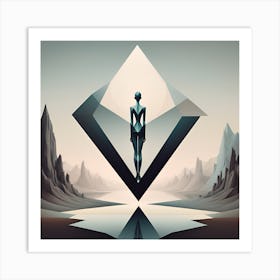 Geometric Shape Art Print