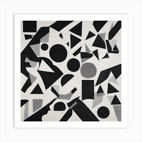 563528 The Painting Depicts A Collection Of Geometric Sha Xl 1024 V1 0 Art Print