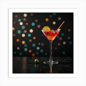 Martini Art Print