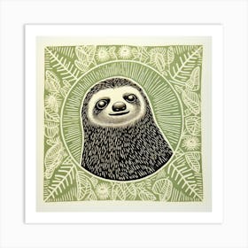 Sloth 12 Art Print