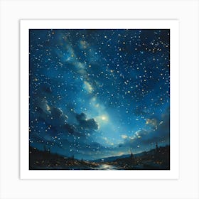 Night Sky Art Print