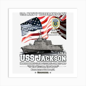 Uss Jackson Independence Class Ship Art Print