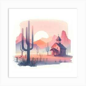 Cactus Cactus Art Print