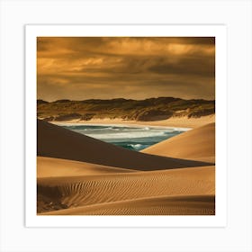 Coastal Oasis Art Print