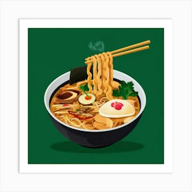 Ramen Art Illustration Photo 6hot7rikts6szlmqm V3kg Nunmorsbq2gbljhbv Bfoq Art Print