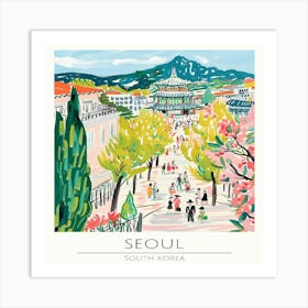 Seoul South Korea Art Print