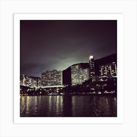 Repulse Bay evening, Hong Kong Art Print