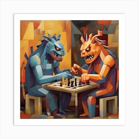 Chess 2 Art Print