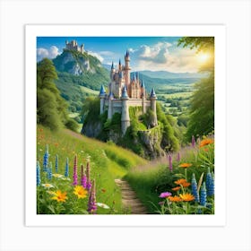 Cinderella Castle 8 Art Print