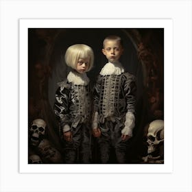 Richardvachtenberg Little Gays From Artworkin The Style Of Othe 5fe3ee70 B73f 45d5 8371 1ca8ab074c18 1 Art Print