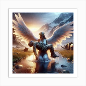 Angel Of Death 2 Art Print