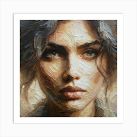 Portrait Of A Woman Art Print