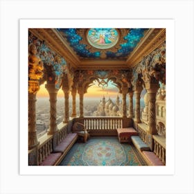 Palace At Sunset30 Art Print