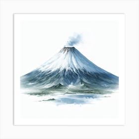 Japanese volcano Fuji 1 Art Print