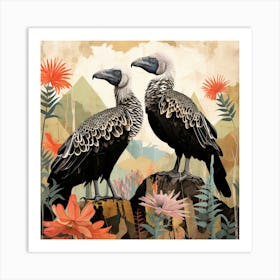 Bird In Nature Vulture 1 Art Print