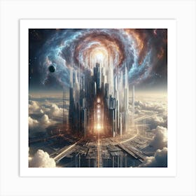 Space City 1 Art Print